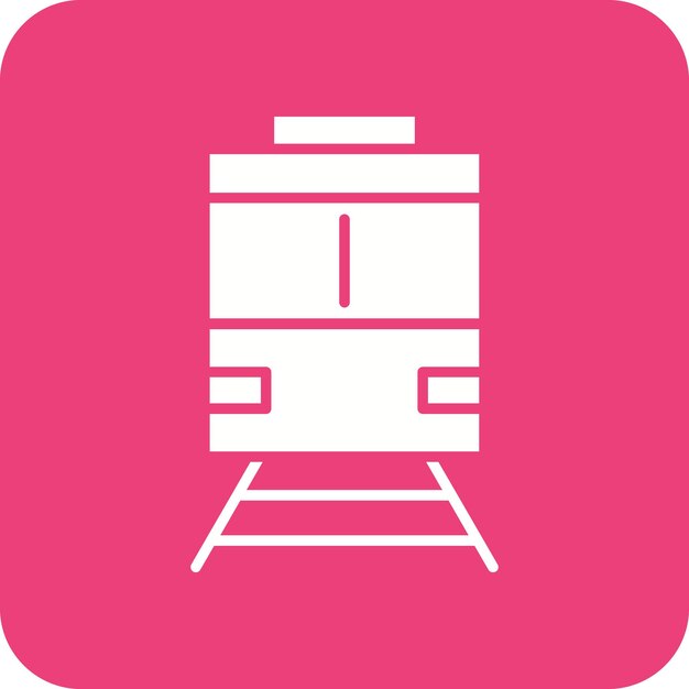 La imagen vectorial del icono del tren se puede usar para Wild West