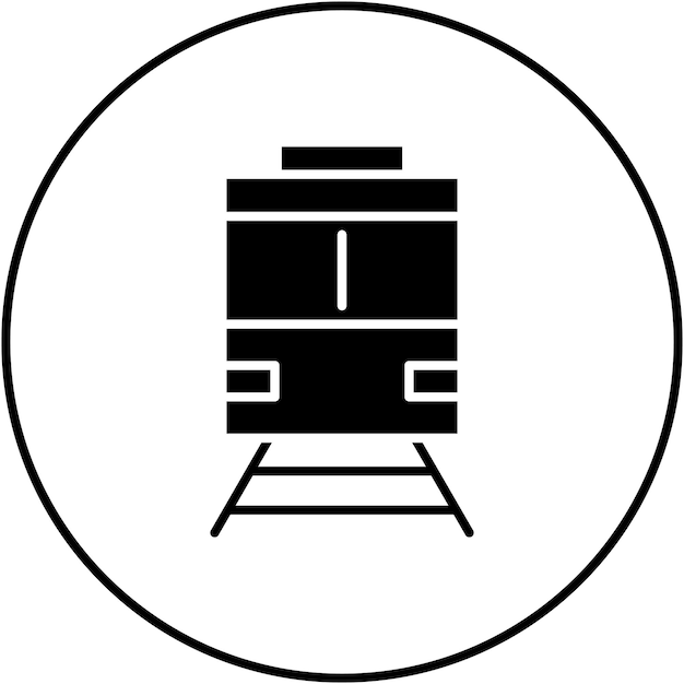 La imagen vectorial del icono del tren se puede usar para Wild West