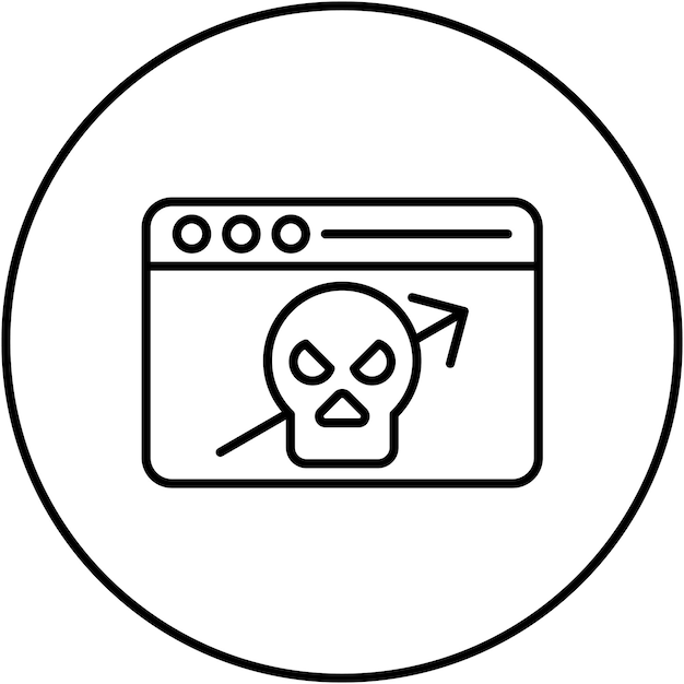 Imagen vectorial de icono de trendjacking Se puede utilizar para el marketing de influencers