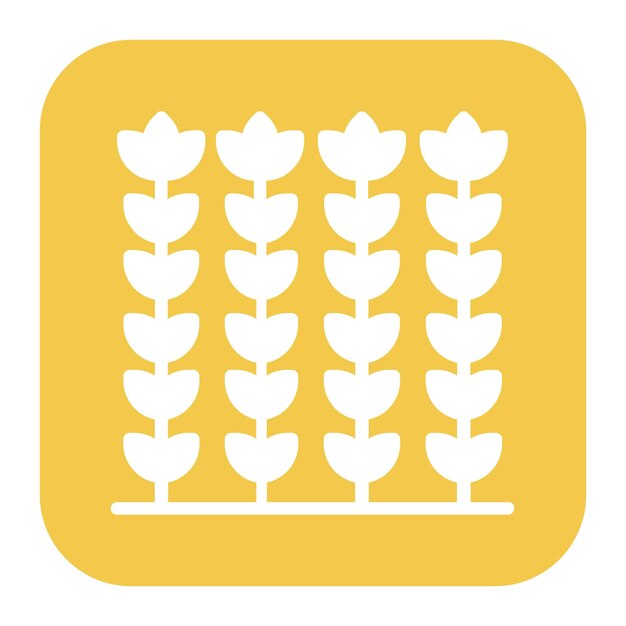 Imagen vectorial del icono del trigo Puede utilizarse para la agricultura