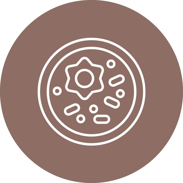 Imagen vectorial de icono de Tteokbokki Se puede usar para Street Food