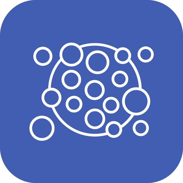 Imagen vectorial del icono del tumor Se puede utilizar para la quimioterapia