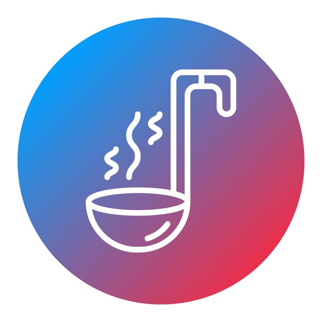 Imagen vectorial de icono de Tundish Se puede utilizar para la metalurgia