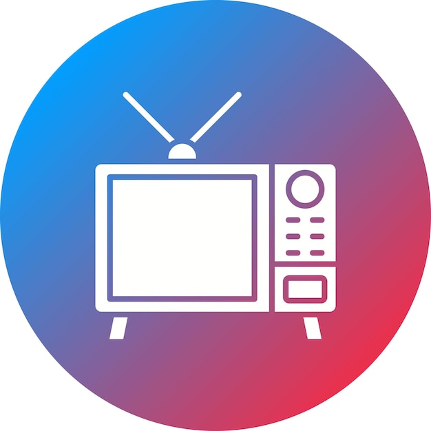 Vector imagen vectorial de icono de tv se puede utilizar para el cine