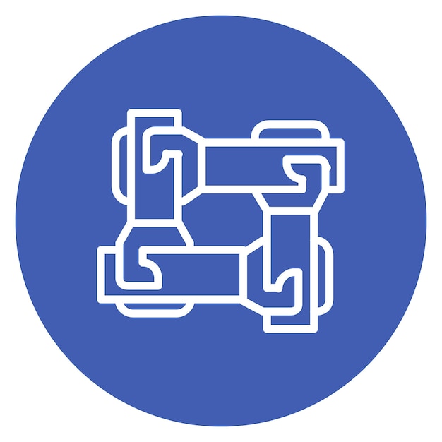 Imagen vectorial de icono de unidad Se puede usar para Amistad
