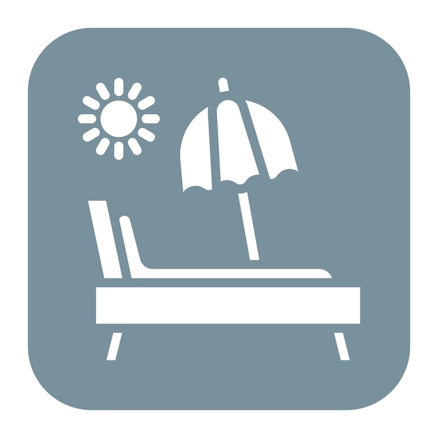 Imagen vectorial del icono de vacaciones Se puede utilizar para la estación de esquí