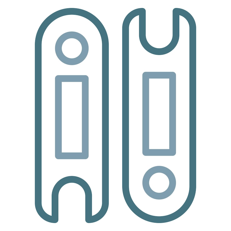 Vector imagen vectorial del icono de la varilla de acero se puede usar para shoemaker