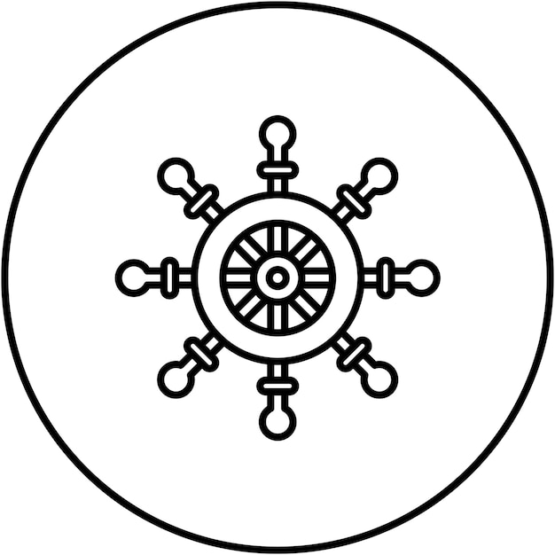 Imagen vectorial de icono de vela Se puede usar para deportes acuáticos