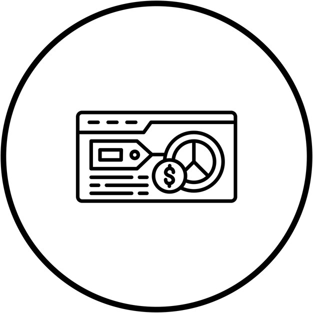 Imagen vectorial de icono de venta compartida Puede utilizarse para el arranque