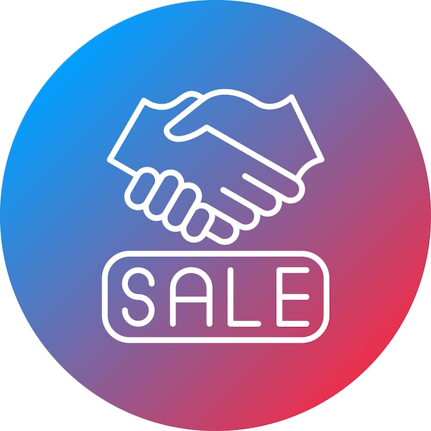 Imagen vectorial del icono de venta Se puede usar para Cyber Monday