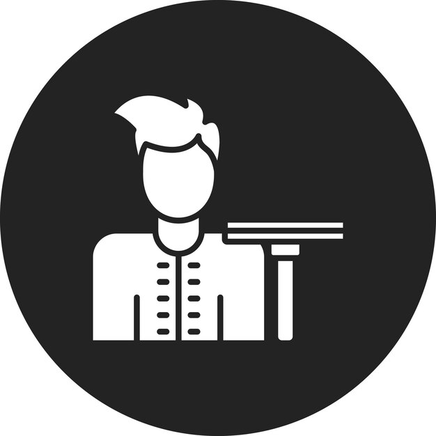 Imagen vectorial del icono de la ventana se puede utilizar para la limpieza de la casa