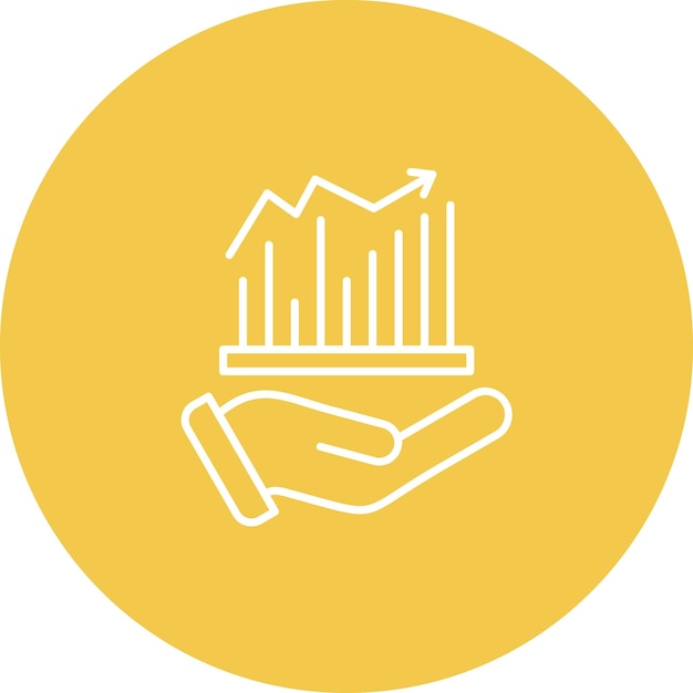 Imagen vectorial del icono de ventas Puede utilizarse para Economy