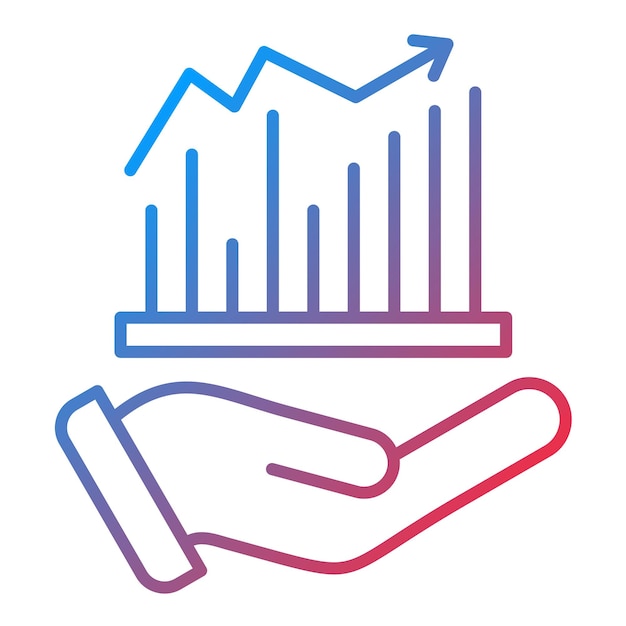 Imagen vectorial del icono de ventas Puede utilizarse para Economy