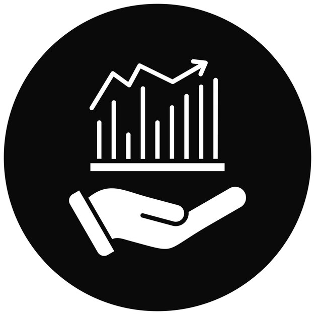 Imagen vectorial del icono de ventas Puede utilizarse para Economy