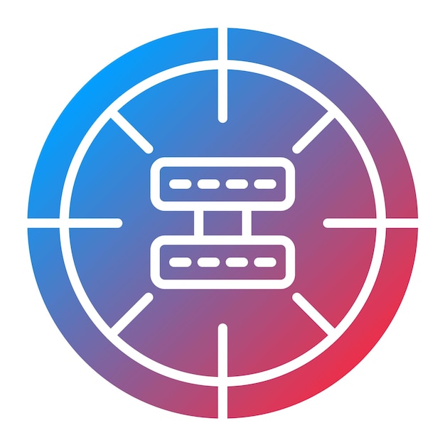 La imagen vectorial del icono de veracidad se puede utilizar para Big Data