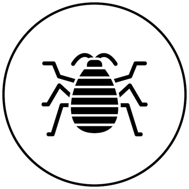 Imagen vectorial de icono de verminas Se puede usar para jardinería