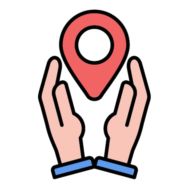 Imagen vectorial del ícono de viaje esperanzador Se puede utilizar para la quimioterapia