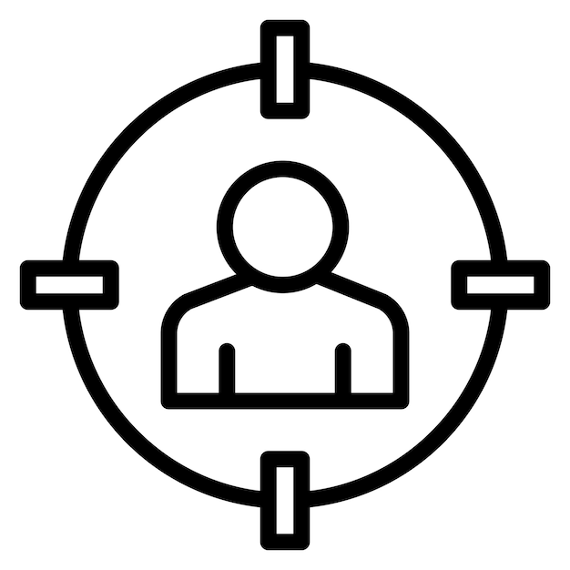 Imagen vectorial del icono de la víctima Se puede usar para el acoso escolar en la sociedad