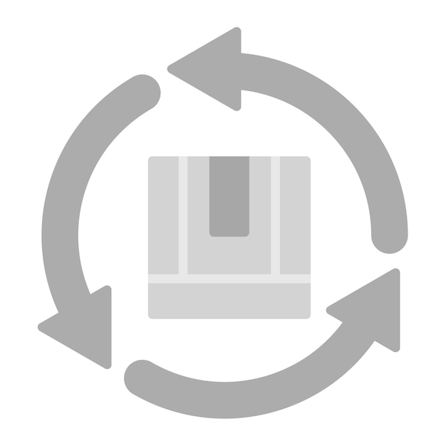 Imagen vectorial del icono de vida del producto Se puede utilizar para productos ecológicos