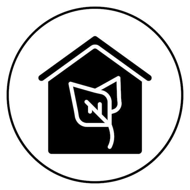 Imagen vectorial de icono de vida sostenible Puede utilizarse para el desarrollo ecológico