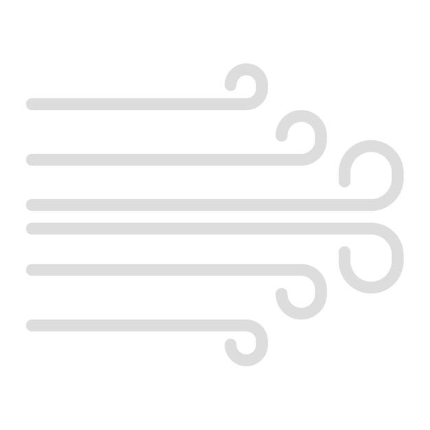 La imagen vectorial del icono del viento se puede utilizar para la estación de esquí