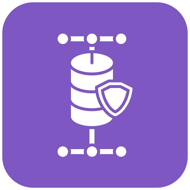 Imagen vectorial del icono de violación de datos Puede utilizarse para el RGPD