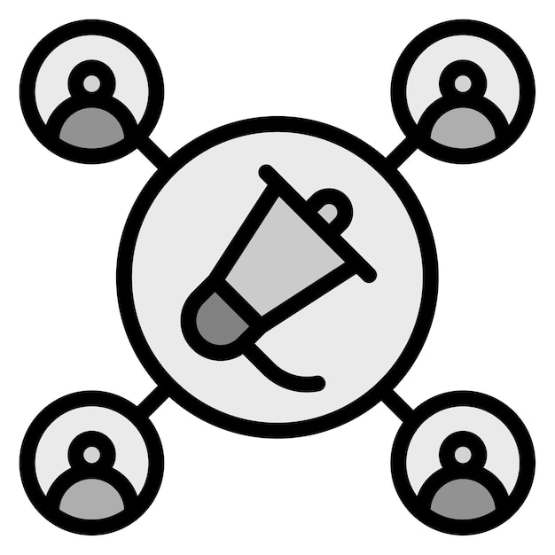 Imagen vectorial de icono viral Puede usarse para el video blog