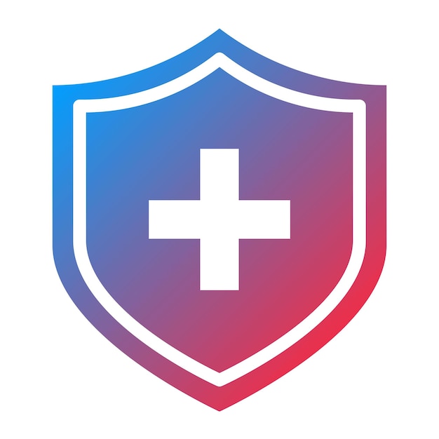 Imagen vectorial del icono de la visera protectora Puede utilizarse para la enfermería