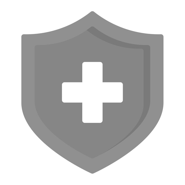 Imagen vectorial del icono de la visera protectora Puede utilizarse para la enfermería