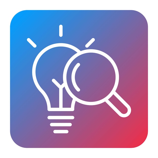 Imagen vectorial de icono de visión Puede utilizarse para el liderazgo de pensamiento