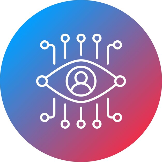 Imagen vectorial de icono visionario Se puede utilizar para el emprendimiento