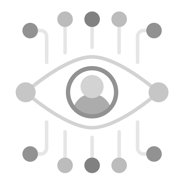 Imagen vectorial de icono visionario Se puede utilizar para el emprendimiento