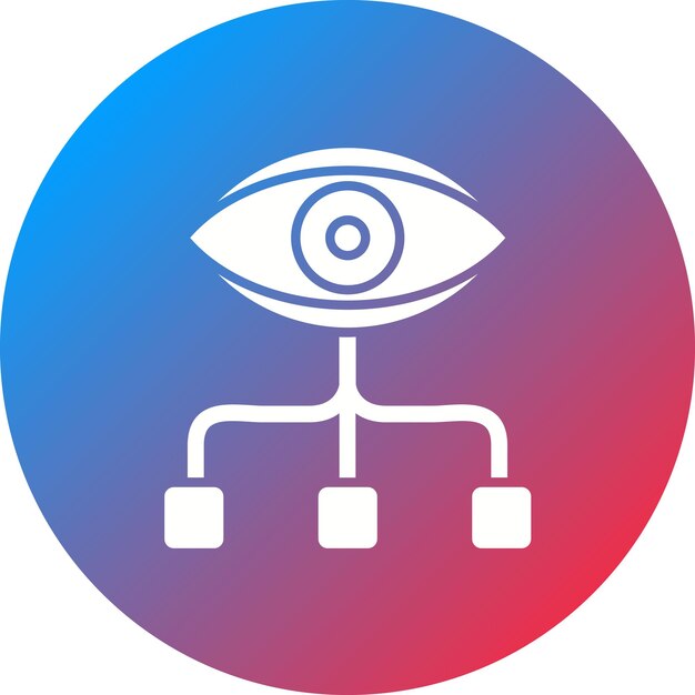 Imagen vectorial de icono de visualización de datos Se puede utilizar para el análisis de datos