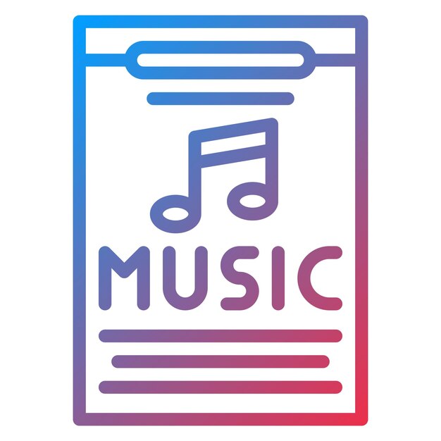 Imagen vectorial del icono del volante del concierto Se puede usar para Rock and Roll