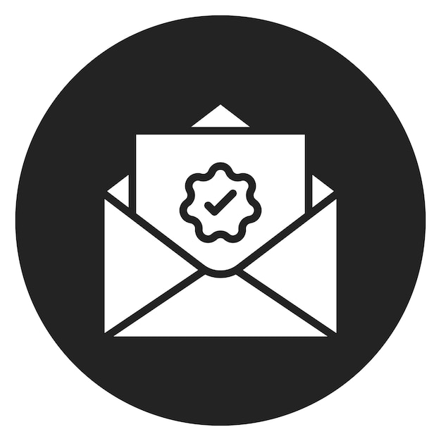 Imagen vectorial del icono de votación ausente Se puede utilizar para la política