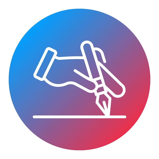 Imagen vectorial de icono de voz de escritura Se puede utilizar para la Agencia de Relaciones Públicas