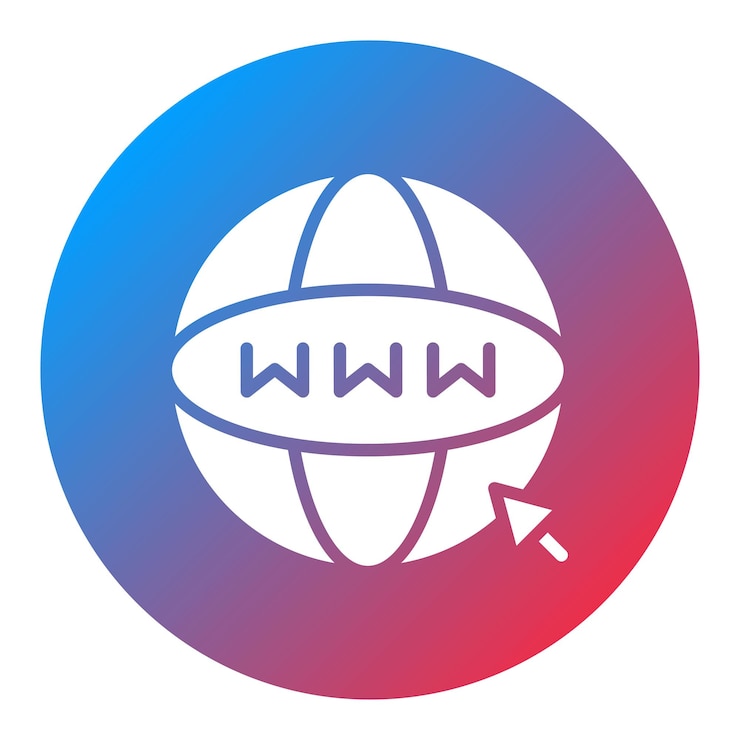 Vector imagen vectorial de icono web se puede utilizar para nuevos medios