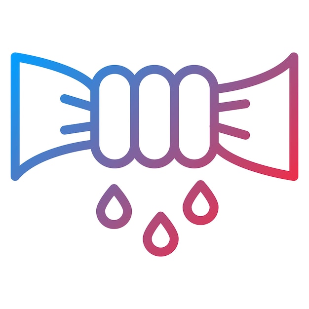 Imagen vectorial del icono de Wring Se puede utilizar para las características de la tela