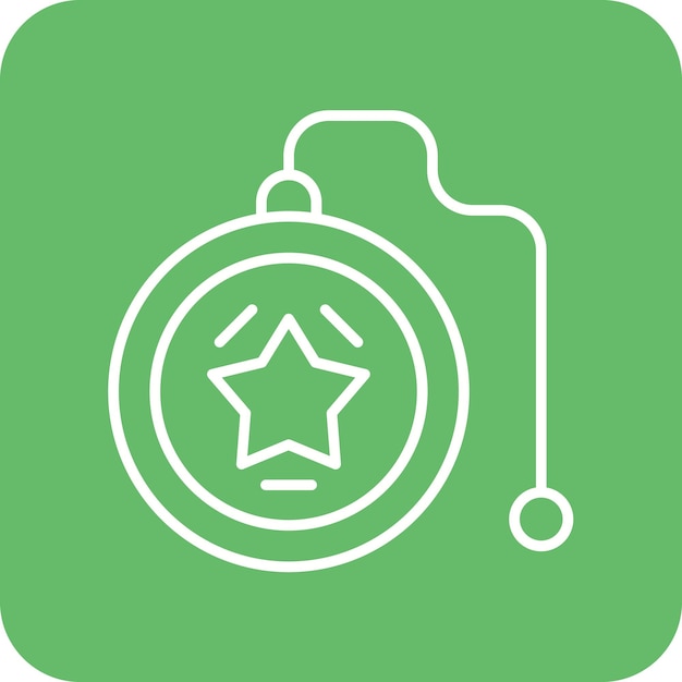 La imagen vectorial del icono Yoyo se puede usar para entretenimiento