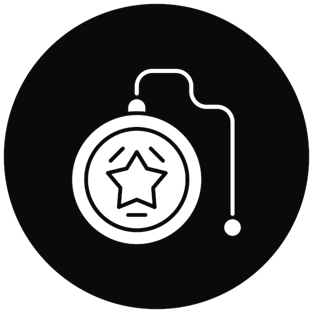 La imagen vectorial del icono Yoyo se puede usar para entretenimiento