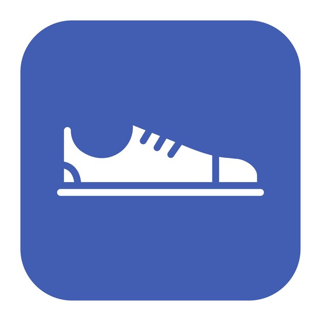 Imagen vectorial del icono de los zapatos de aproximación Se puede utilizar para la escalada en roca