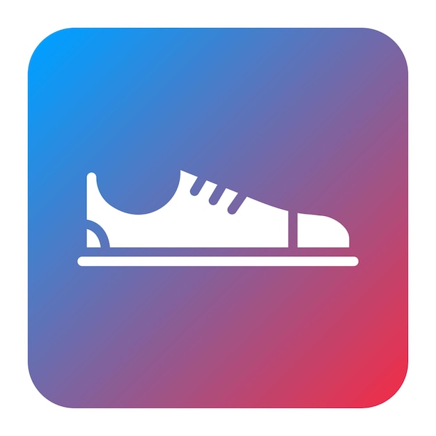 Imagen vectorial del icono de los zapatos de aproximación Se puede utilizar para la escalada en roca