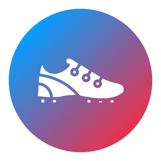 Imagen vectorial del icono de los zapatos de golf Se puede usar para el golf
