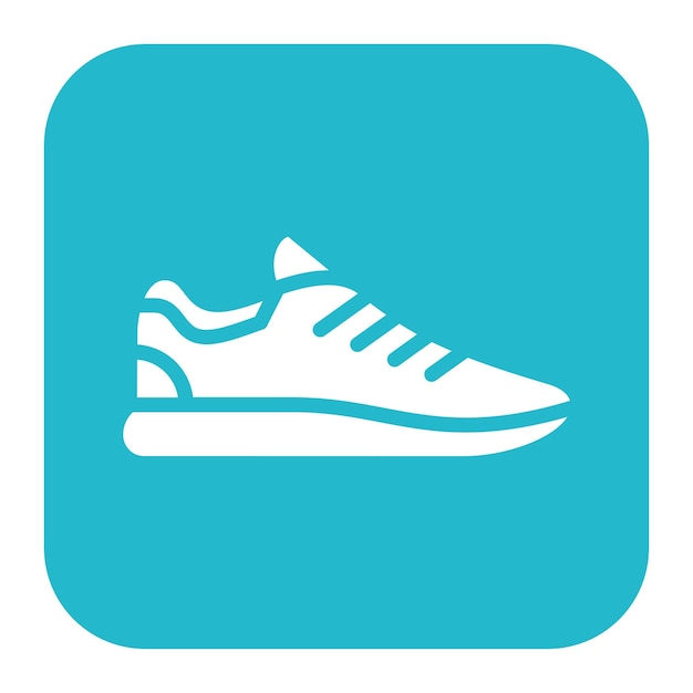 La imagen vectorial del icono de los zapatos se puede usar para los sin techo