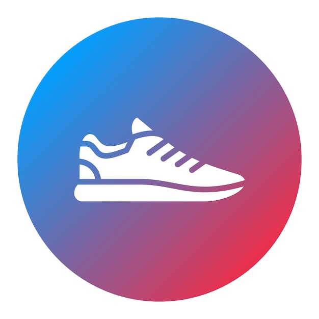 La imagen vectorial del icono de los zapatos se puede usar para los sin techo