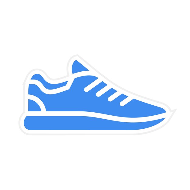 La imagen vectorial del icono de los zapatos se puede usar para los sin techo
