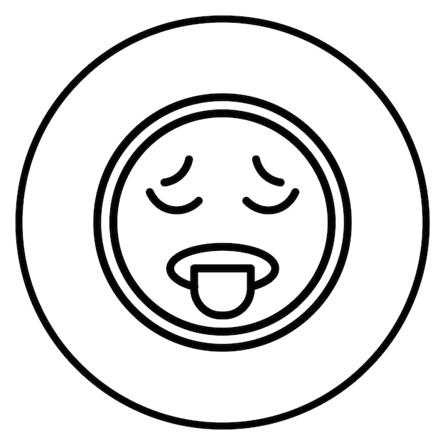 Imagen vectorial de íconos agotada Se puede usar para Burnout