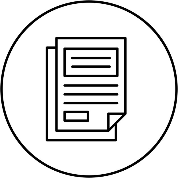 Imagen vectorial de íconos de archivos Se puede usar para Back to School