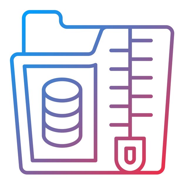 Imagen vectorial de íconos de archivos Zip Se puede utilizar para alojamiento web