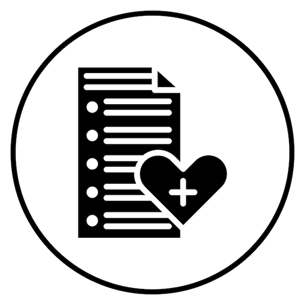 Imagen vectorial de iconos de atención médica Puede utilizarse para la enfermería